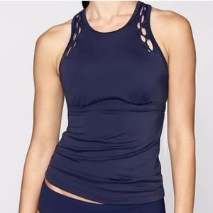 Athleta black Tankini